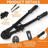 TooTaci Wire Rope Crimping Tool Kit, Include Cable Crimping Tool and Wire Rope Cutter, 14 in Wire Rope Swaging Tool for Crimping Loop sleeve from 1/16-inch to 1/8-inch